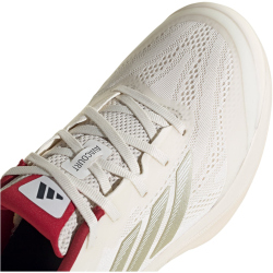 adidas Avacourt 3 Tennisschuhe Damen JS2560 - chalk white/ice gold met./team victory red 38