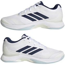 adidas Avacourt 3 Tennisschuhe Damen JS1942 - cloud white/dark blue/crystal sky 38