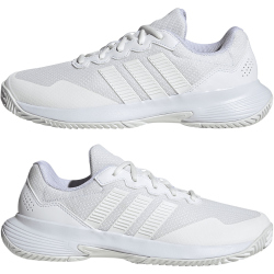 adidas Gamecourt 2 Tennisschuhe Damen KI0786 - cloud white/cloud white/cloud white 40 2/3