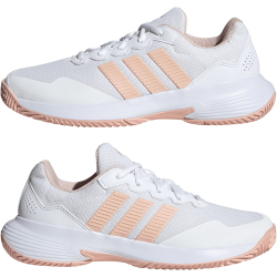 adidas Gamecourt 2 Tennisschuhe Damen KI0785 - cloud white/blush pink/cloud white 38 2/3