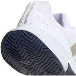 adidas Gamecourt 2 Tennisschuhe Herren KI0782 - cloud white/cyber met./dark blue 41 1/3