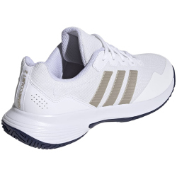 adidas Gamecourt 2 Tennisschuhe Herren KI0782 - cloud white/cyber met./dark blue 42 2/3