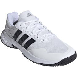 adidas Gamecourt 2 Tennisschuhe Herren KI0781 - cloud white/core black/silver met. 40 2/3