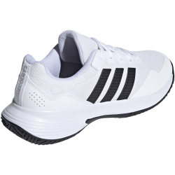 adidas Gamecourt 2 Tennisschuhe Herren KI0781 - cloud white/core black/silver met. 40 2/3