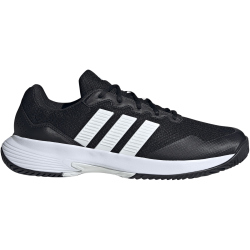 adidas Gamecourt 2 Tennisschuhe Herren KI0780 - core black/cloud white/silver met. 40 2/3
