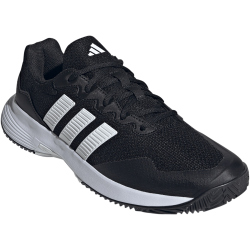 adidas Gamecourt 2 Tennisschuhe Herren KI0780 - core black/cloud white/silver met. 40 2/3