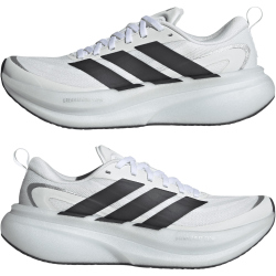 adidas Supernova Glide Laufschuhe Damen KK3619 - cloud white/core black/halo silver 38