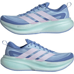adidas Supernova Glide Laufschuhe Damen KJ8671 - glow blue/ice lavender/blue fusion 38