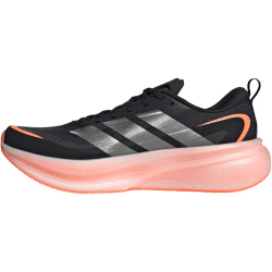 adidas Supernova Glide Laufschuhe Herren KJ8760 - core black/iron met./lucid orange 46 2/3