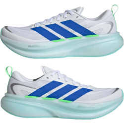 adidas Supernova Glide Laufschuhe Herren KJ8758 - cloud white/blue/lime burst 42 2/3