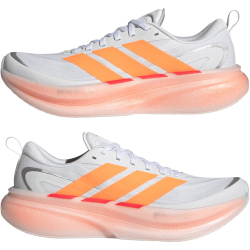 adidas Supernova Glide Laufschuhe Herren KJ8757 - cloud white/lucid orange/lucid red 42 2/3
