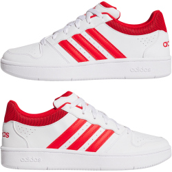 adidas Hoops Classic Sneaker Herren KI1059 - cloud white/red/cloud white 42 2/3
