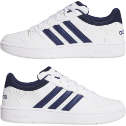 adidas Hoops Classic Sneaker Herren KI1058 - cloud white/dark blue/orbit grey 45 1/3