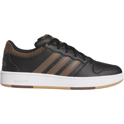 adidas Hoops Classic Sneaker Herren KI1048 - core black/earth strata/cloud white 40 2/3