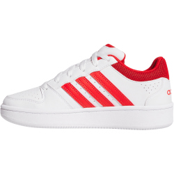 adidas Hoops Classic Sneaker Kinder KI1074 - cloud white/red/orbit grey 35.5
