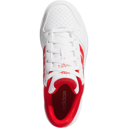 adidas Hoops Classic Sneaker Kinder KI1074 - cloud white/red/orbit grey 36 2/3