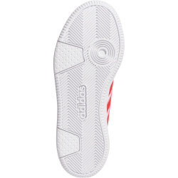 adidas Hoops Classic Sneaker Kinder KI1074 - cloud white/red/orbit grey 36 2/3