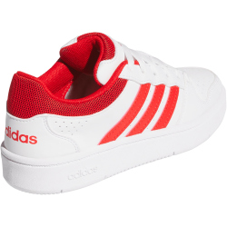 adidas Hoops Classic Sneaker Kinder KI1074 - cloud white/red/orbit grey 36 2/3