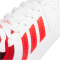 adidas Hoops Classic Sneaker Kinder KI1074 - cloud white/red/orbit grey 36 2/3