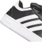 adidas Hoops Classic Sneaker Kinder KI1072 - core black/cloud white/cloud white 35.5