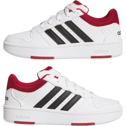 adidas Hoops Classic Sneaker Kinder KI1044 - cloud white/core black/team victory red 38