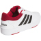 adidas Hoops Classic Sneaker Kinder KI1044 - cloud white/core black/team victory red 38