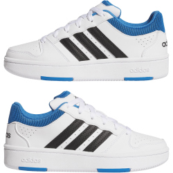 adidas Hoops Classic Sneaker Kinder KI1043 - cloud white/core black/ray blue 35.5