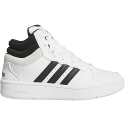 adidas Hoops Classic Mid-Top Sneaker Kinder KI1077 - cloud white/core black/orbit grey 35.5