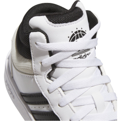 adidas Hoops Classic Mid-Top Sneaker Kinder KI1077 - cloud white/core black/orbit grey 35.5