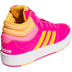adidas Hoops Classic Mid-Top Sneaker Kinder KI1076 - cloud white/cloud white/grey three 35.5