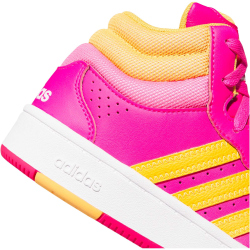 adidas Hoops Classic Mid-Top Sneaker Kinder KI1076 - cloud white/cloud white/grey three 35.5
