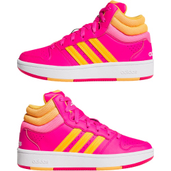 adidas Hoops Classic Mid-Top Sneaker Kinder KI1076 - cloud white/cloud white/grey three 35.5