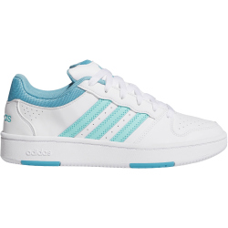 adidas Hoops Classic Sneaker Damen KI1083 - cloud white/flash aqua/preloved blue 38