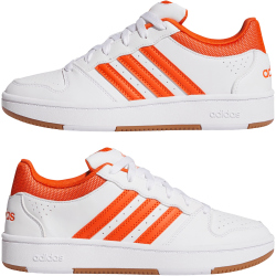 adidas Hoops Classic Sneaker Damen KI1036 - cloud white/collegiate orange/amber gum 37 1/3