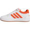 adidas Hoops Classic Sneaker Damen KI1036 - cloud white/collegiate orange/amber gum 37 1/3