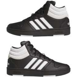 adidas Hoops Classic Mid-Top Sneaker KI1035 - core black/cloud white/orbit grey 36