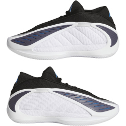 adidas Anthony Edwards 2 Basketballschuhe Kinder JQ2052 - cloud white/core black/dusky ink 35.5