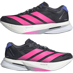 adidas Adizero Boston 13 Laufschuhe Damen JP9247 - core black/lucid pink/cobalt blue 40
