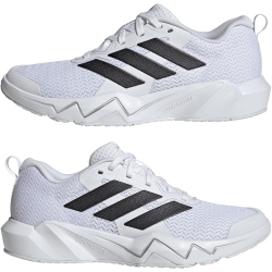 adidas Rapidmove Go Fitnessschuhe Damen JQ3934 - cloud white/core black/silver met. 37 1/3