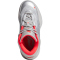 adidas Dame X Low-Top Basketballschuhe Kinder KJ7094 - silver met./grey two/lucid red 39 1/3