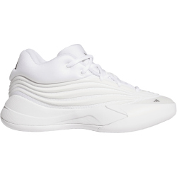 adidas Dame X Low-Top Basketballschuhe Kinder KJ7093 - cloud white/zero met./silver met. 39 1/3