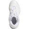 adidas Dame X Low-Top Basketballschuhe Kinder KJ7093 - cloud white/zero met./silver met. 39 1/3