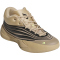 adidas Dame X Low-Top Basketballschuhe KJ4399 - warm sandstone/core black/lucid lemon 41 1/3