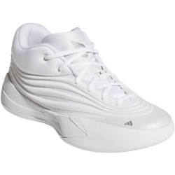 adidas Dame X Low-Top Basketballschuhe KJ4397 - cloud white/zero met./silver met. 41 1/3