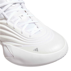 adidas Dame X Low-Top Basketballschuhe KJ4397 - cloud white/zero met./silver met. 41 1/3