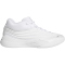 adidas Dame X Low-Top Basketballschuhe KJ4397 - cloud white/zero met./silver met. 41 1/3