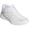 adidas Dame X Low-Top Basketballschuhe KJ4397 - cloud white/zero met./silver met. 41 1/3