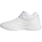 adidas Dame X Low-Top Basketballschuhe KJ4397 - cloud white/zero met./silver met. 41 1/3