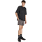 adidas D4T Power Essentials Workout Mesh Trainingsshorts Herren KF0955 - charcoal L/5"