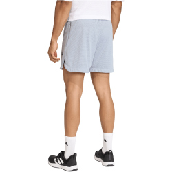 adidas D4T Power Essentials Workout Mesh Trainingsshorts Herren KE4850 - halo silver M/5"